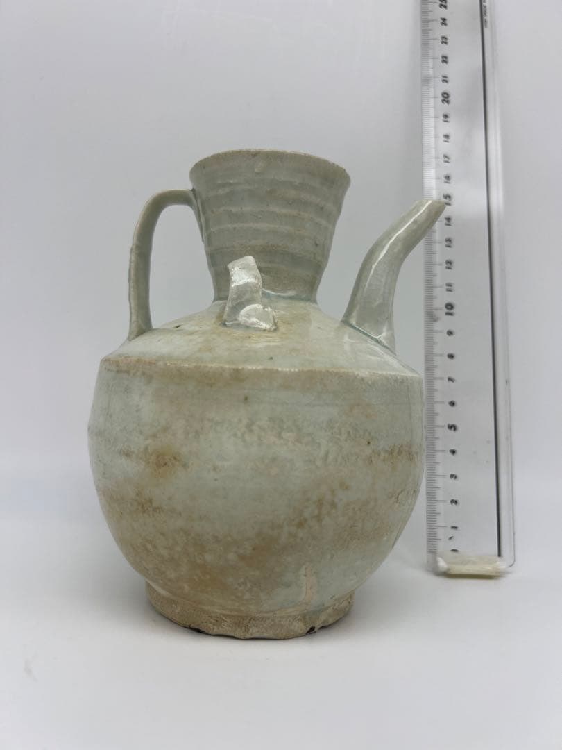 中国宋代白磁茶道具　骨董ティーポット古美術品コレクション唐物アンティーク青磁江戸