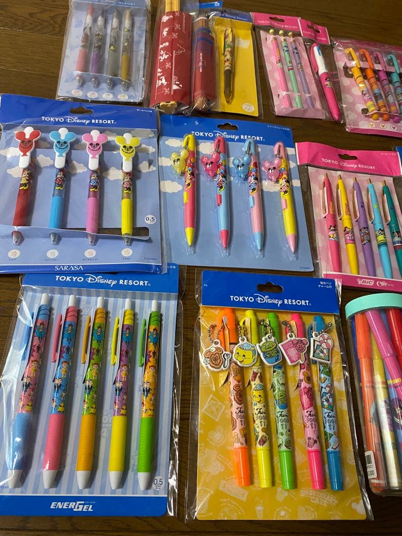ディズニーリゾート限定　ボールペン　シャーペン　カラーペン　セット　新品
