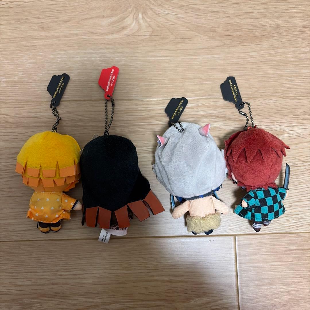 鬼滅の刃　マスコットキーチェーン USJ ユニバ ぬいぐるみ　まとめ売り