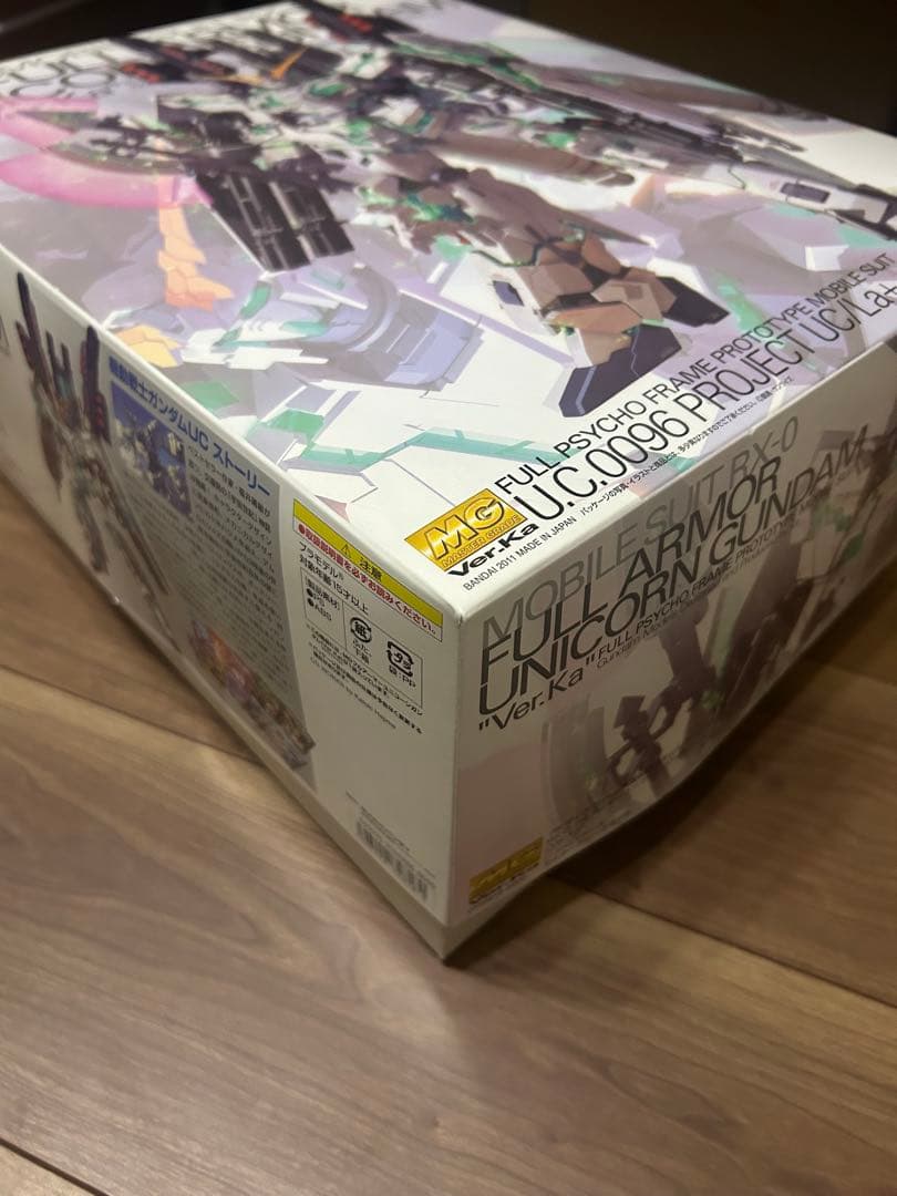 MG 1/100 RX-0 フルアーマーユニコーンガンダム Ver.Ka プラモ