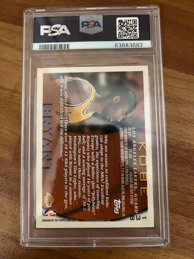 NBAカード　Kobe Bryant