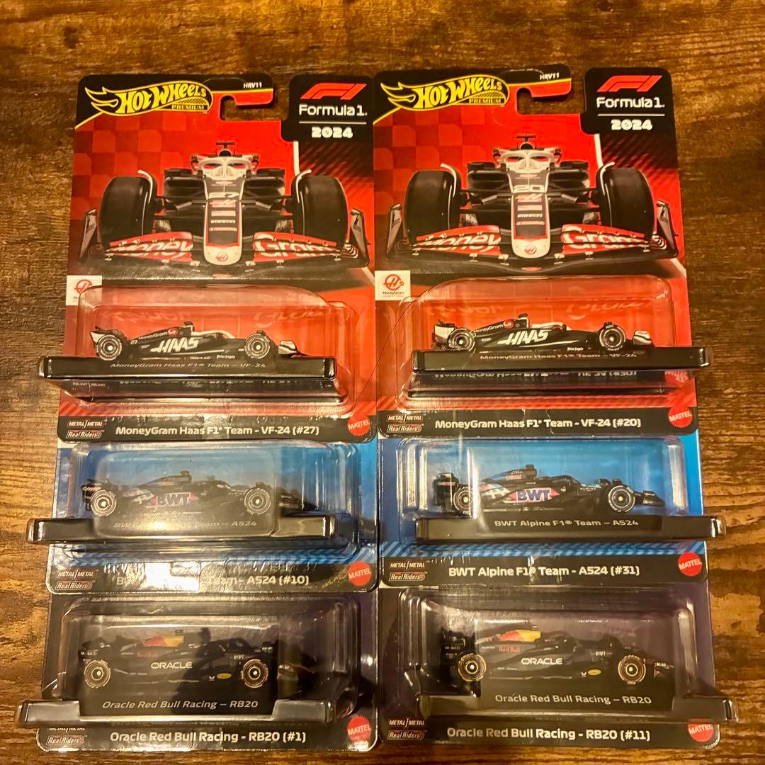ホットウィールプレミアム　F1 レースアソートメント
