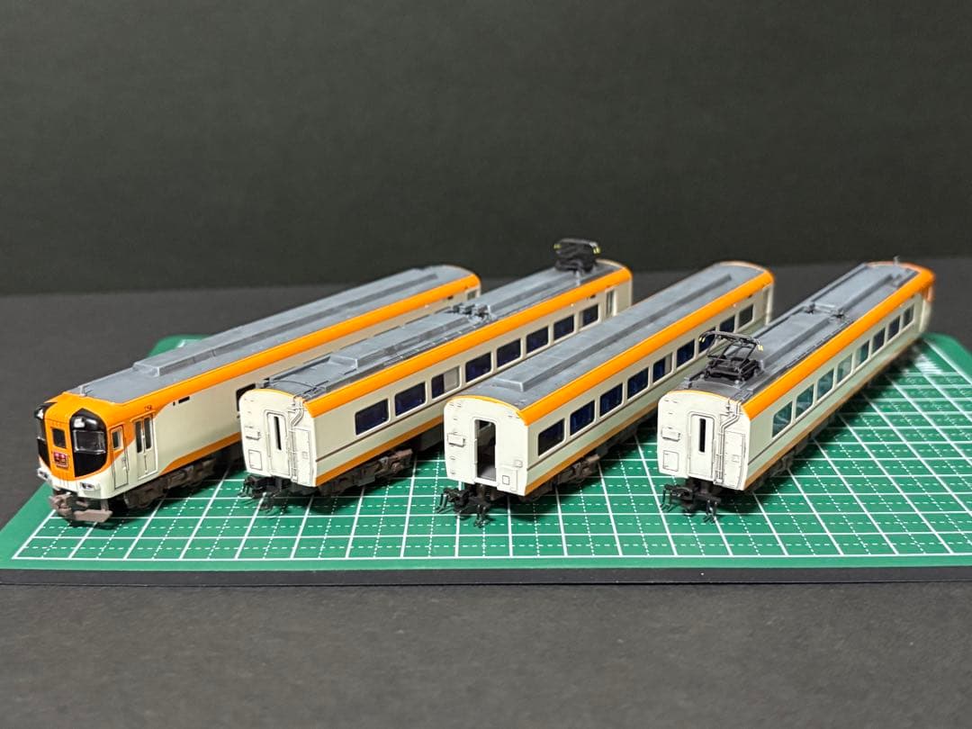 【加工品】グリーンマックス 近鉄12410系サニーカー 4両セット