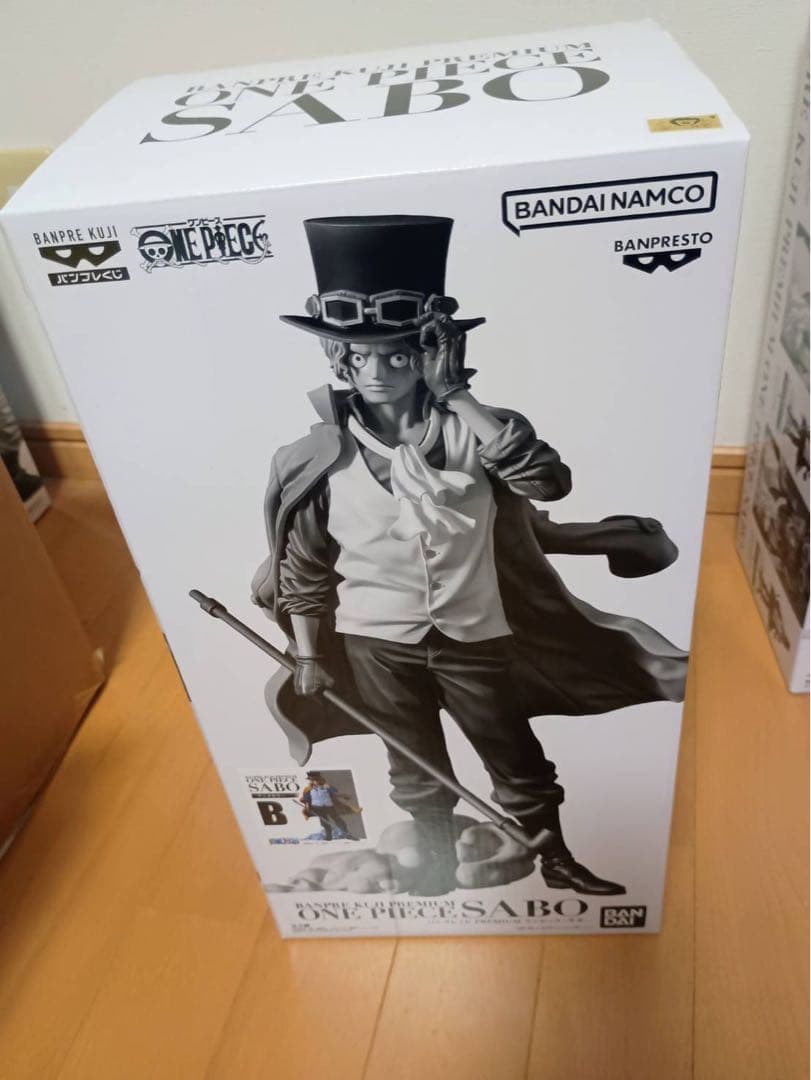 バンプレくじ PREMIUM ワンピースサボA賞　3個B賞　2個C賞1個　未開封