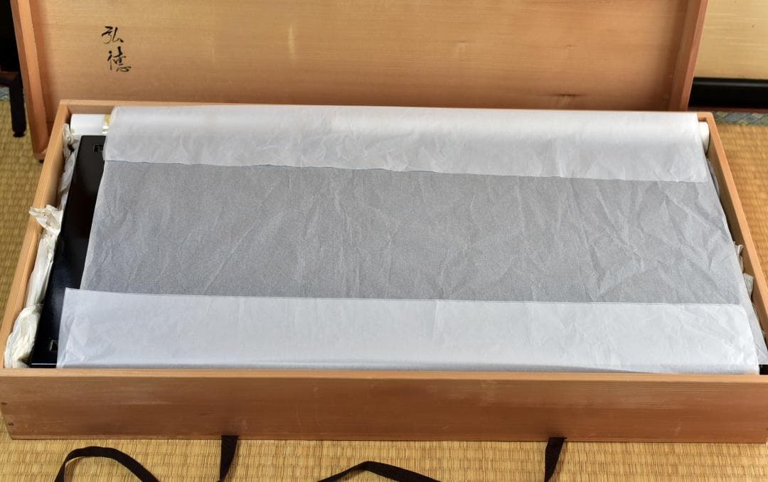 弘徳造　真塗台子組立式【極上品】飾り棚　お茶道具／共箱