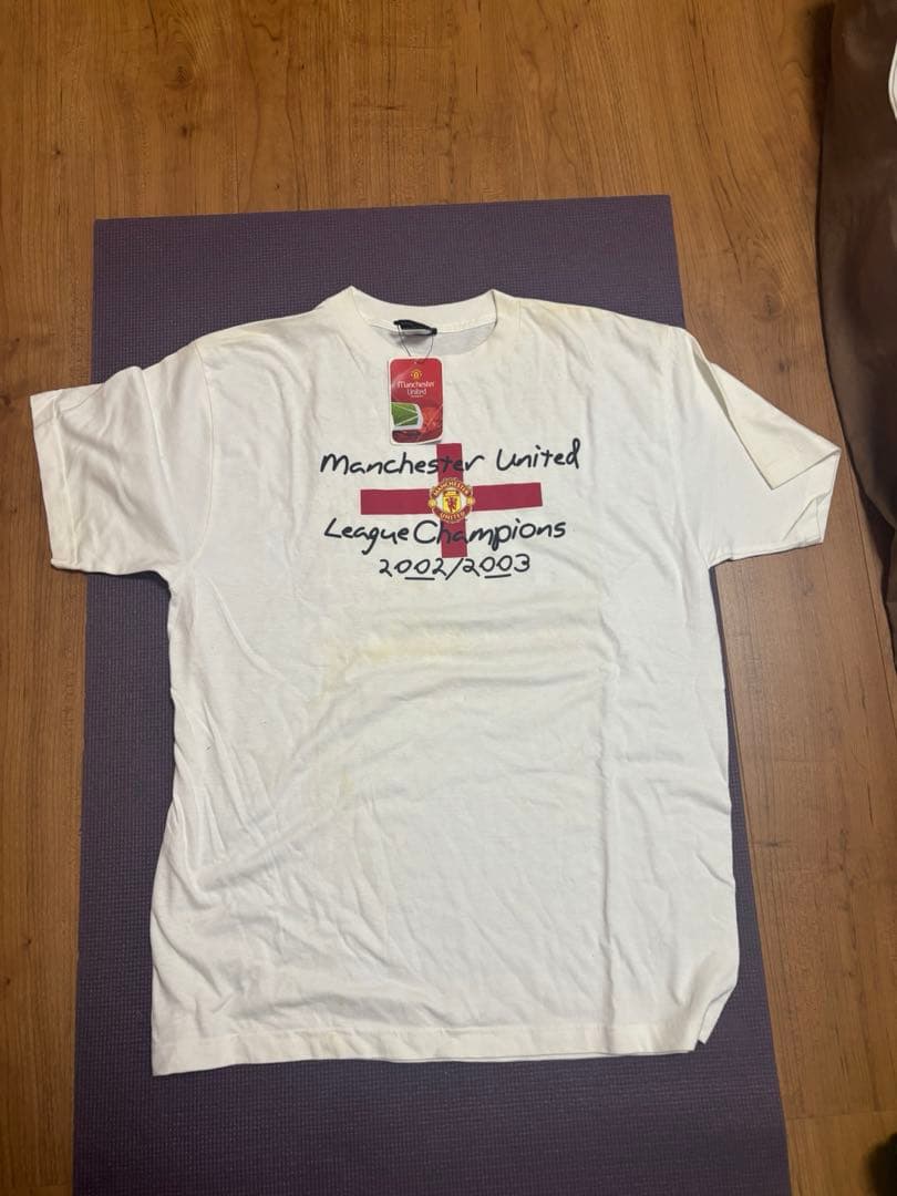 Manchester united 2002〜03 記念tシャツ