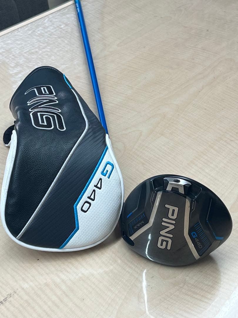 PING G440 MAXドライバー ヘッドカバー付き