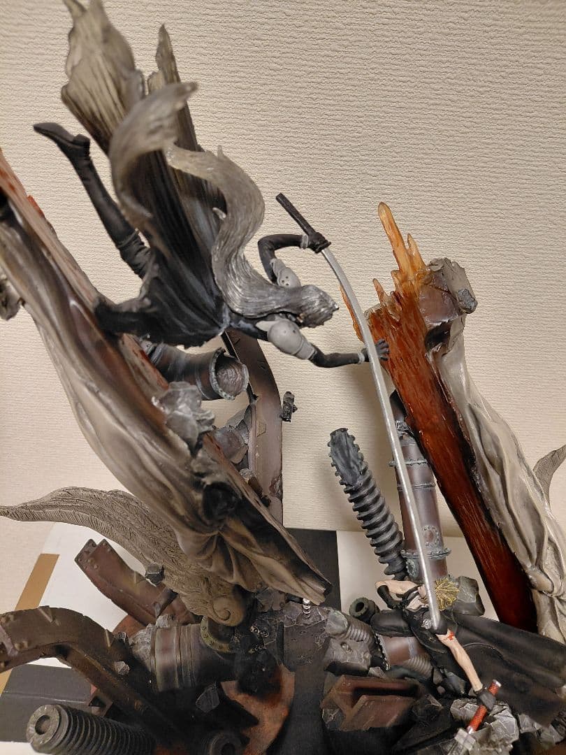 ファイナルファンタジー　フィギュア　スカルプチャー　アーツ　クラウド　セフィロス