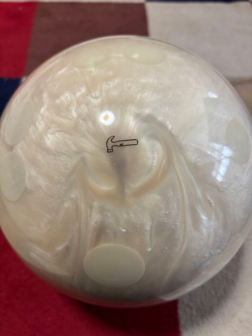 HAMMER ウィドースペア 15ポンド プラグ済み ボウリングボール