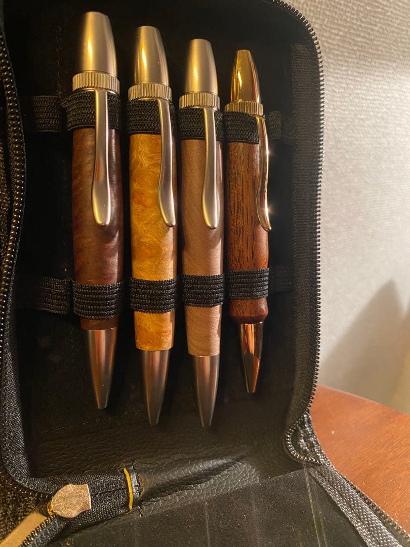 木軸のカスタムボールペン×10本分