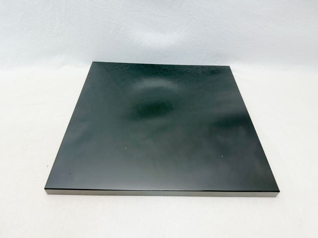 ほぼ未使用 茶道具 野々田製面取風炉 古銅色 軽合金電熱器 敷板 2点セット