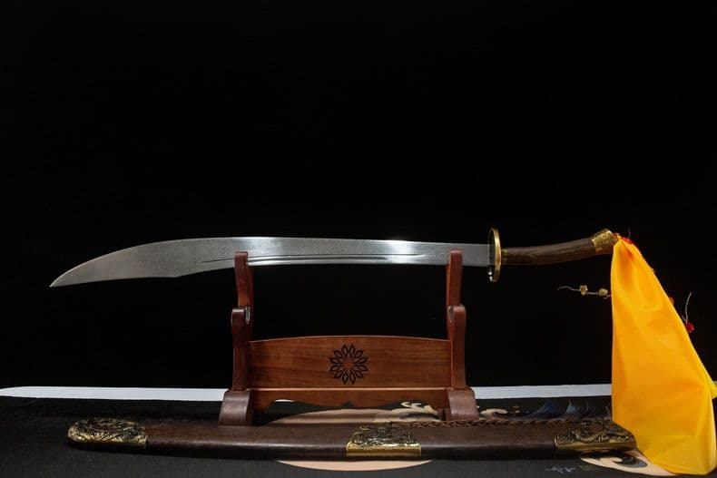 戚継光刀 古兵器 武具 刀装具 手鍛造打 鋼刀 冷兵器 模造刀·模擬刀 鑑賞用