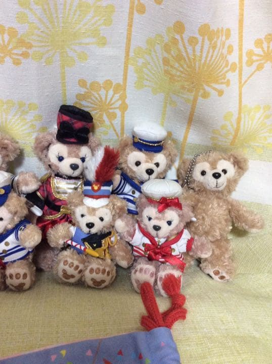 ダッフィー シェリーメイ ぬいぐるみバッジ