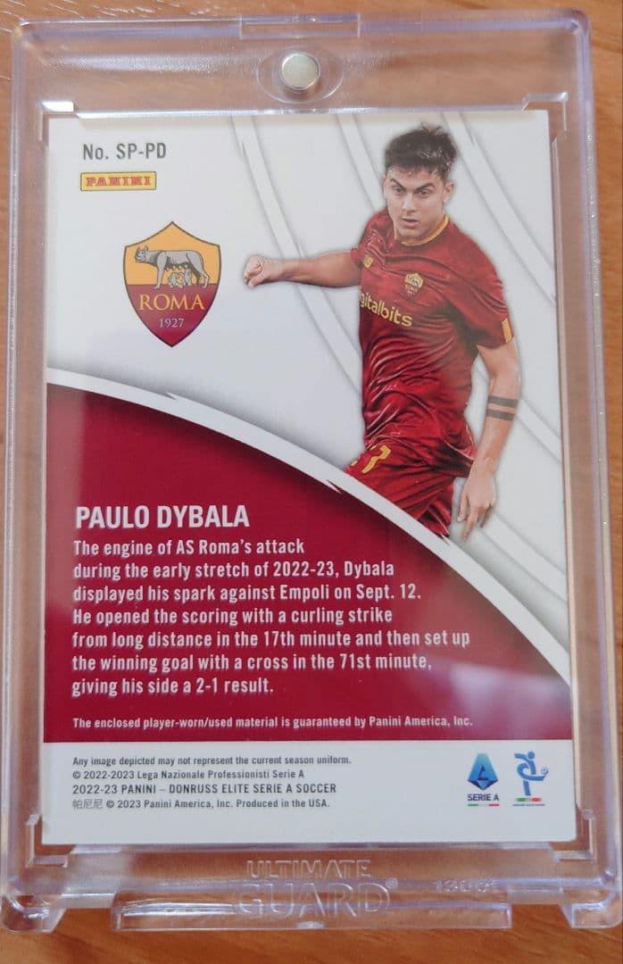 その他 panini donruss elite spark plugs dybala