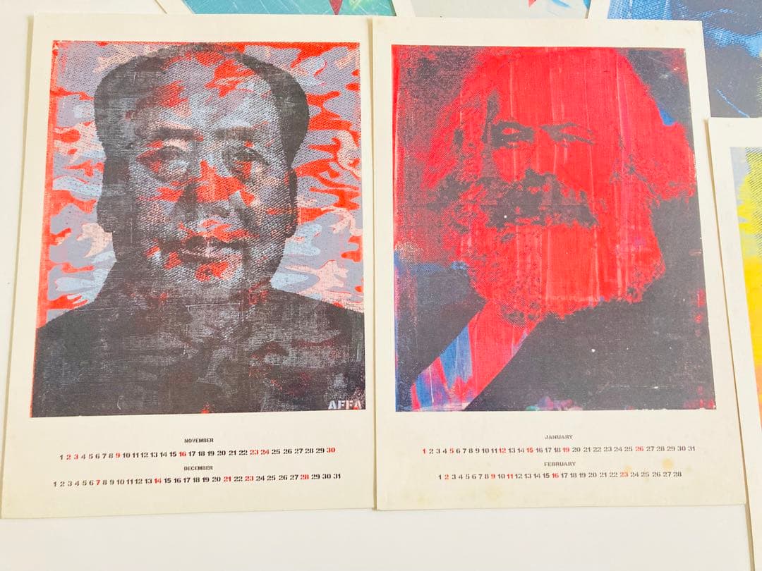 ⭐️AFFA ⭐️思想家 カレンダー ポスター アンダーカバー