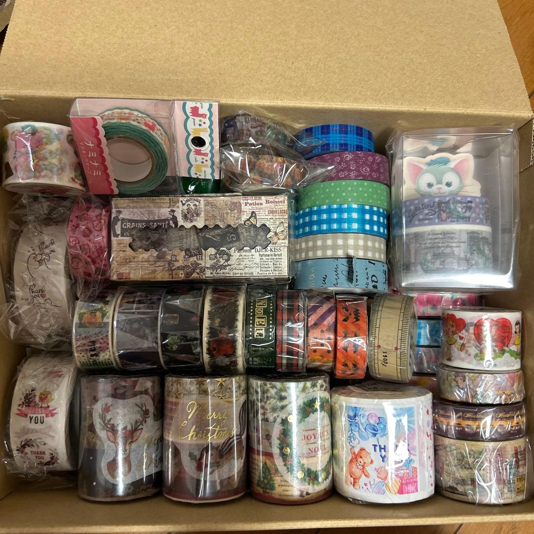 マスキングテープまとめ売り★新品未使用品⭐️紙モノ大量