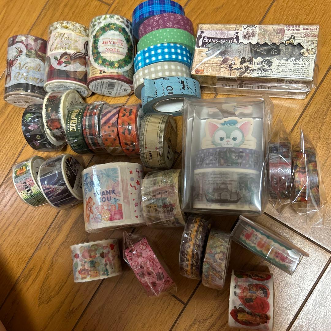 マスキングテープまとめ売り★新品未使用品⭐️紙モノ大量