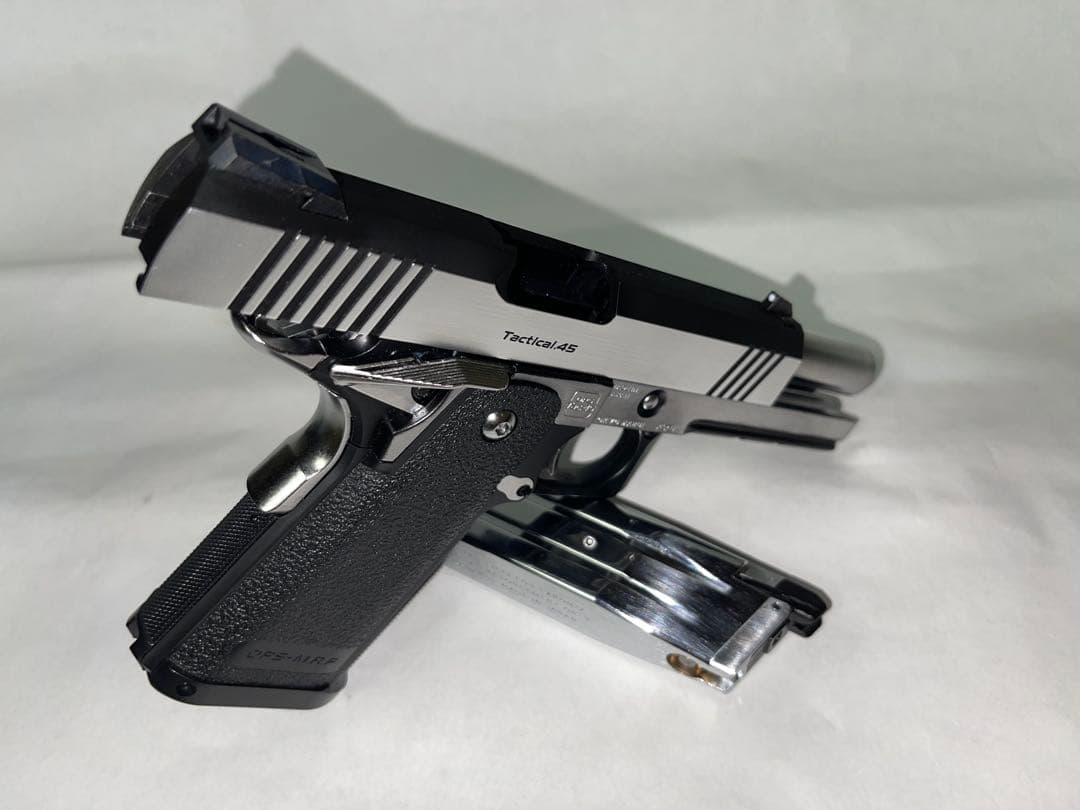 【美品】マルイ ハイキャパ4.3 DUAL STAINLESS 動作確認済！