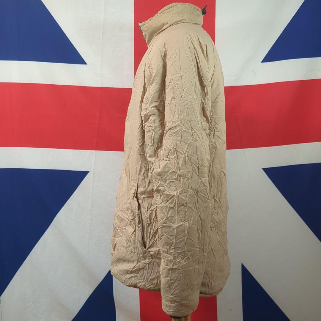 イギリス軍リバーシブルオリーブ/サンドサーマルジャケット（収納袋付）【実物美品】