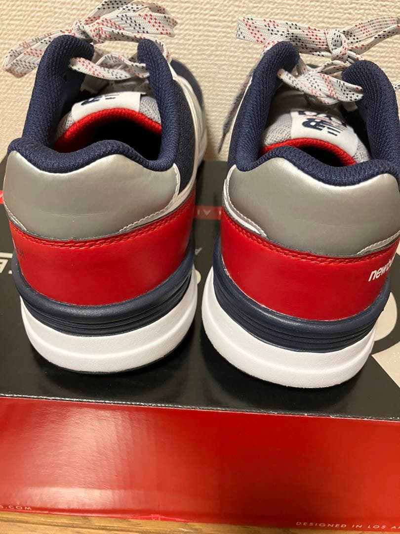 【未使用】New Balance996ゴルフシューズネイビー/レッド24.5cm