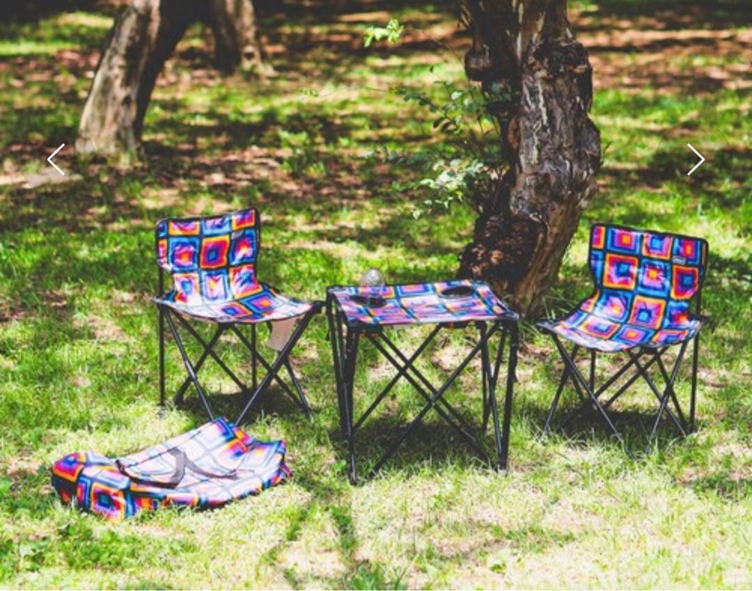 ［新品］Coleman × BEAMS / 別注 チェア テーブル セット