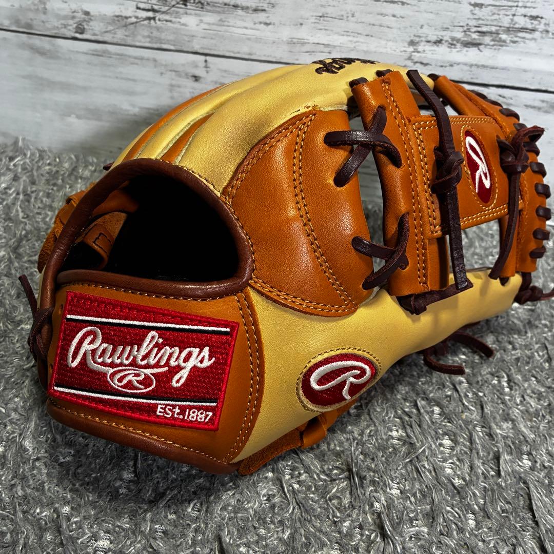 【美品】Rawlings プレイメーカー 軟式 内野手用グローブ 右投げ