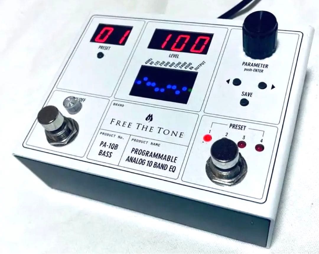 Free The Tone PA-1QB ベース イコライザー 動作良好