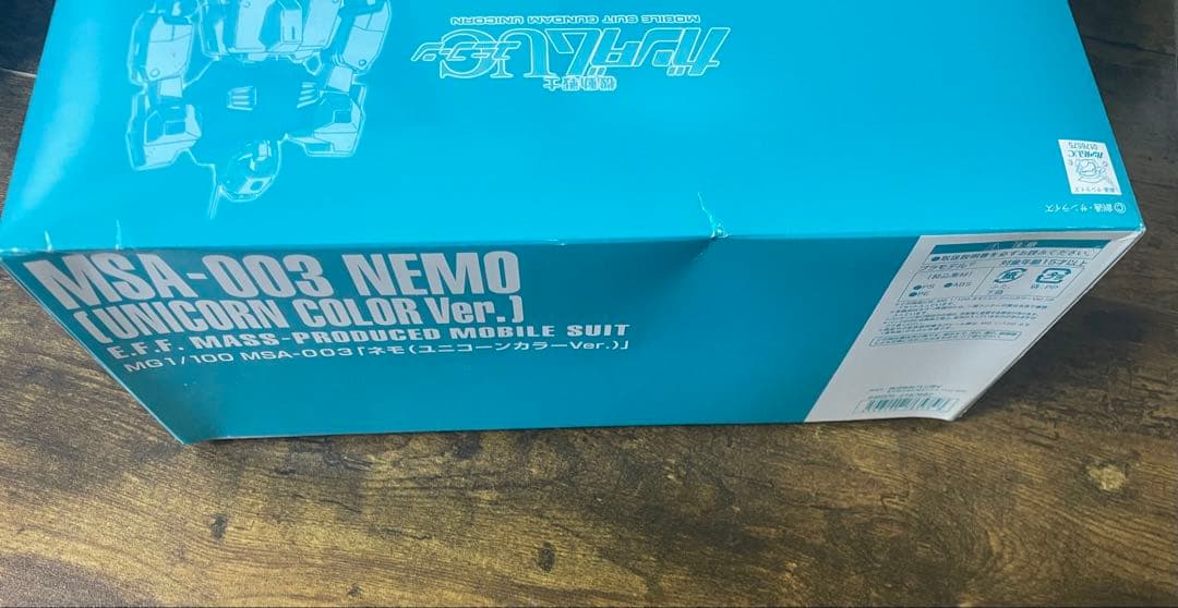 c*e様 1/100 MG MSA-003 ネモ(ユニコーンカラーVer.)