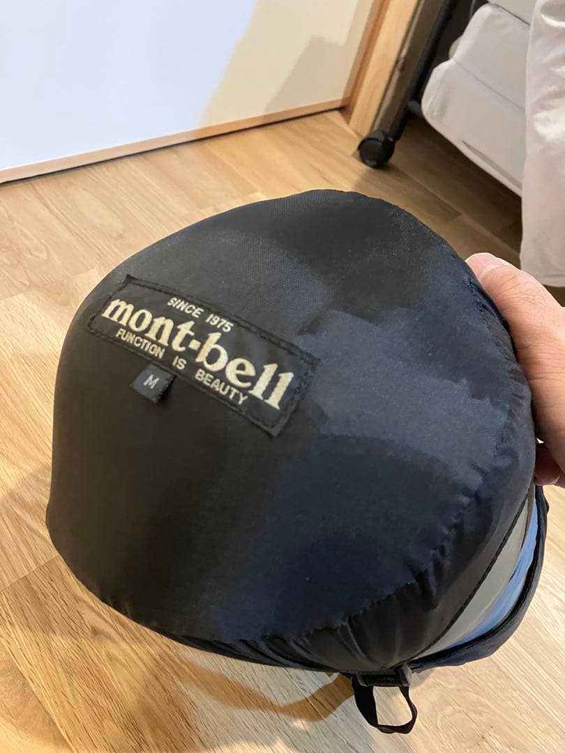 モンベル　ダウンハガー#1 コンプレッションバック付き