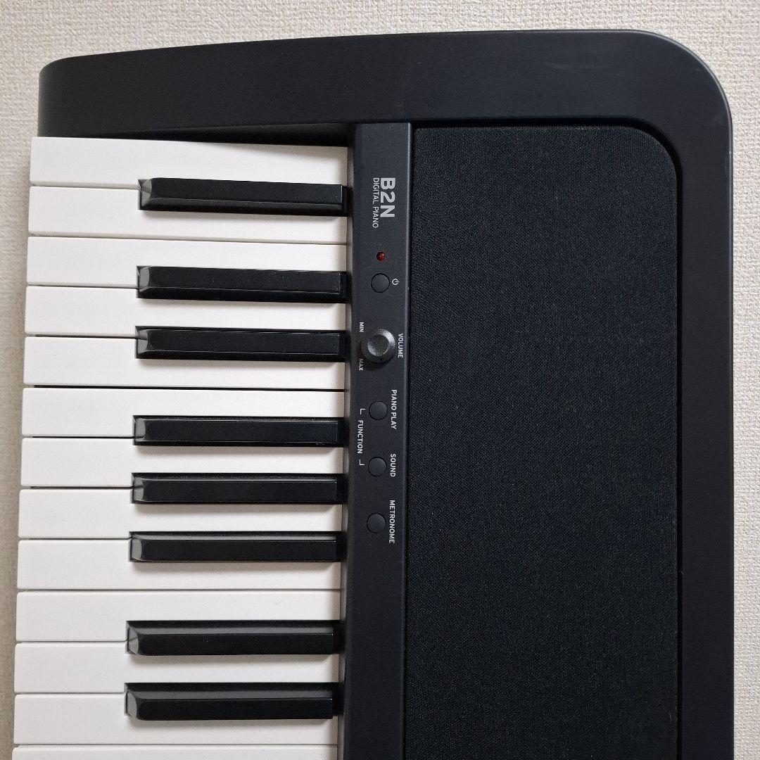 【状態良好】KORG デジタルピアノ B2 ブラック 送料込み