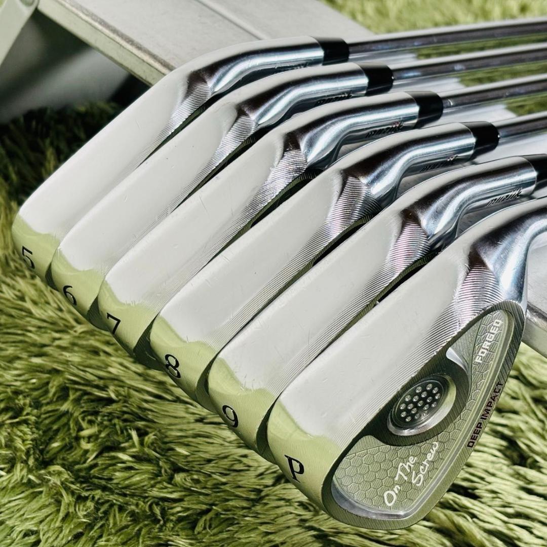 ムジーク オンザスクリュー ディープインパクト アイアン6本セット メンズゴルフ