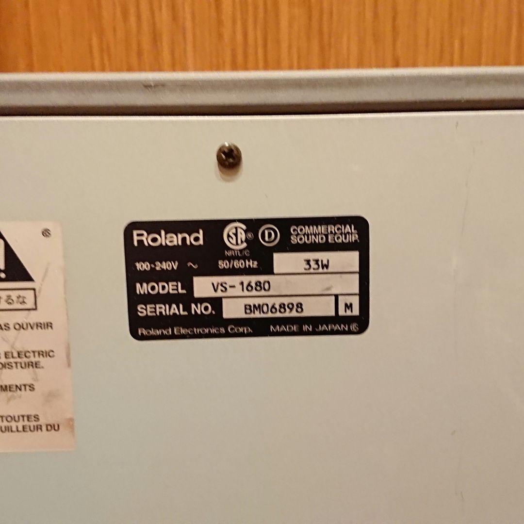 通電確認済 Roland VS-1680 VXpanded