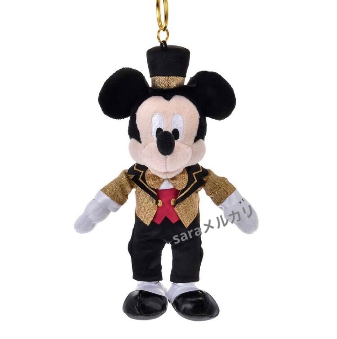 東京ディズニーリゾート店限定　ミッキー ミニー ぬいぐるみ キーチェーン25周年