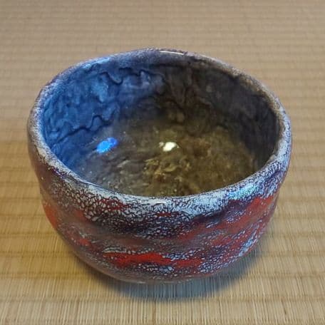 A 97    抹茶碗       箕面焼 ( 未使用品 )