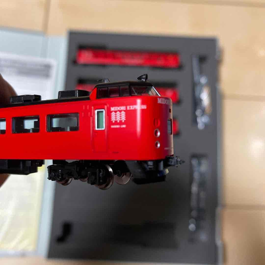 （新品、未走行）JR九州485系MIDORI Express 4両セット