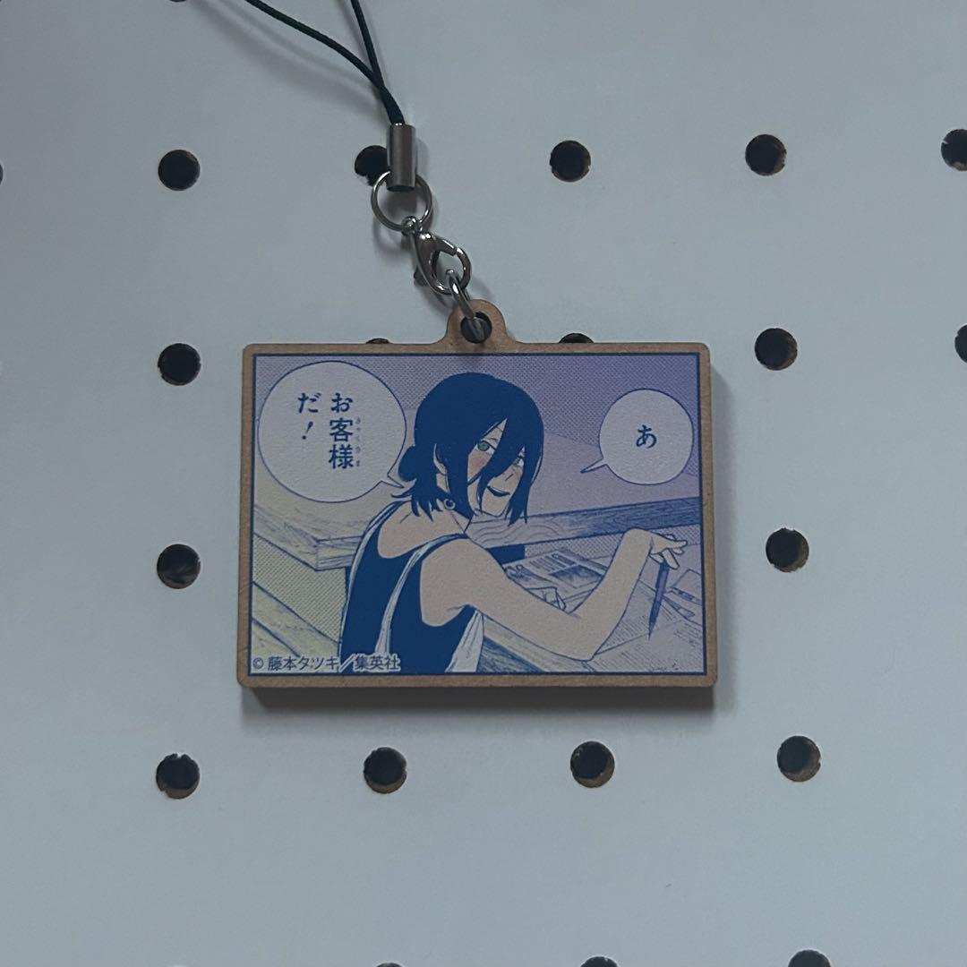 チェンソーマン 原作絵 ストラップ 木札ストラップ 原作イラスト 希少 レゼ