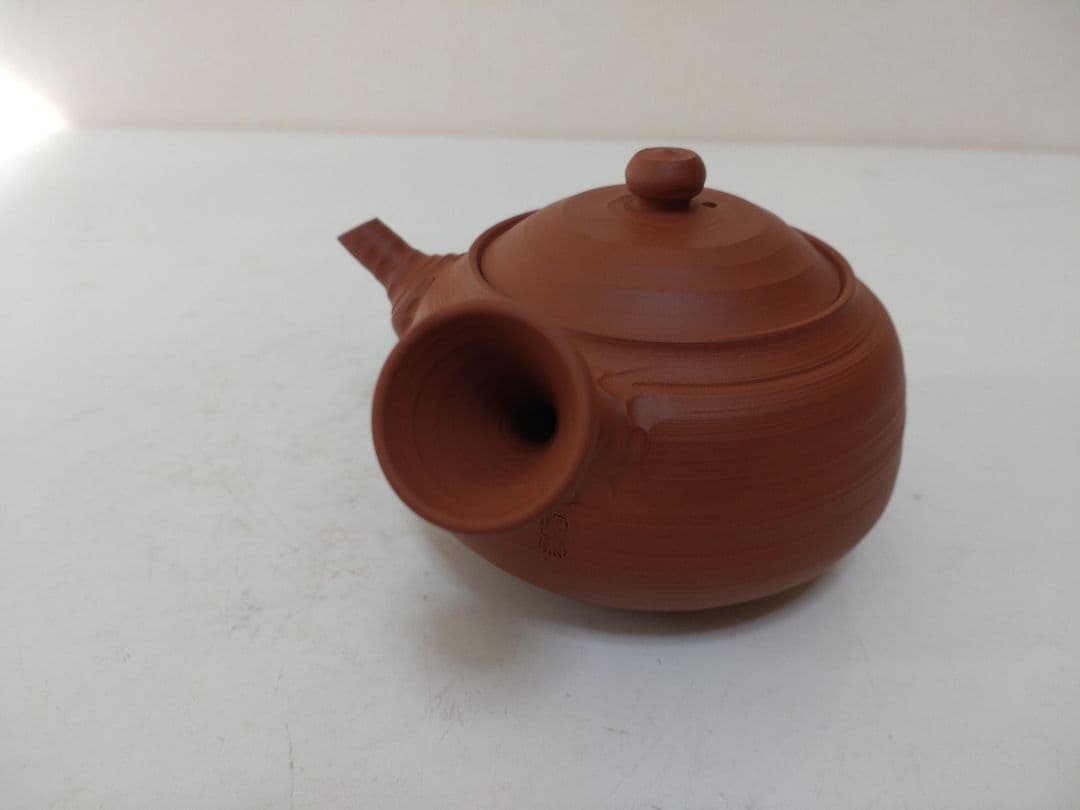 は*み様 常山窯 朱泥 茶注 共箱 共布 煎茶道具 茶道具 急須