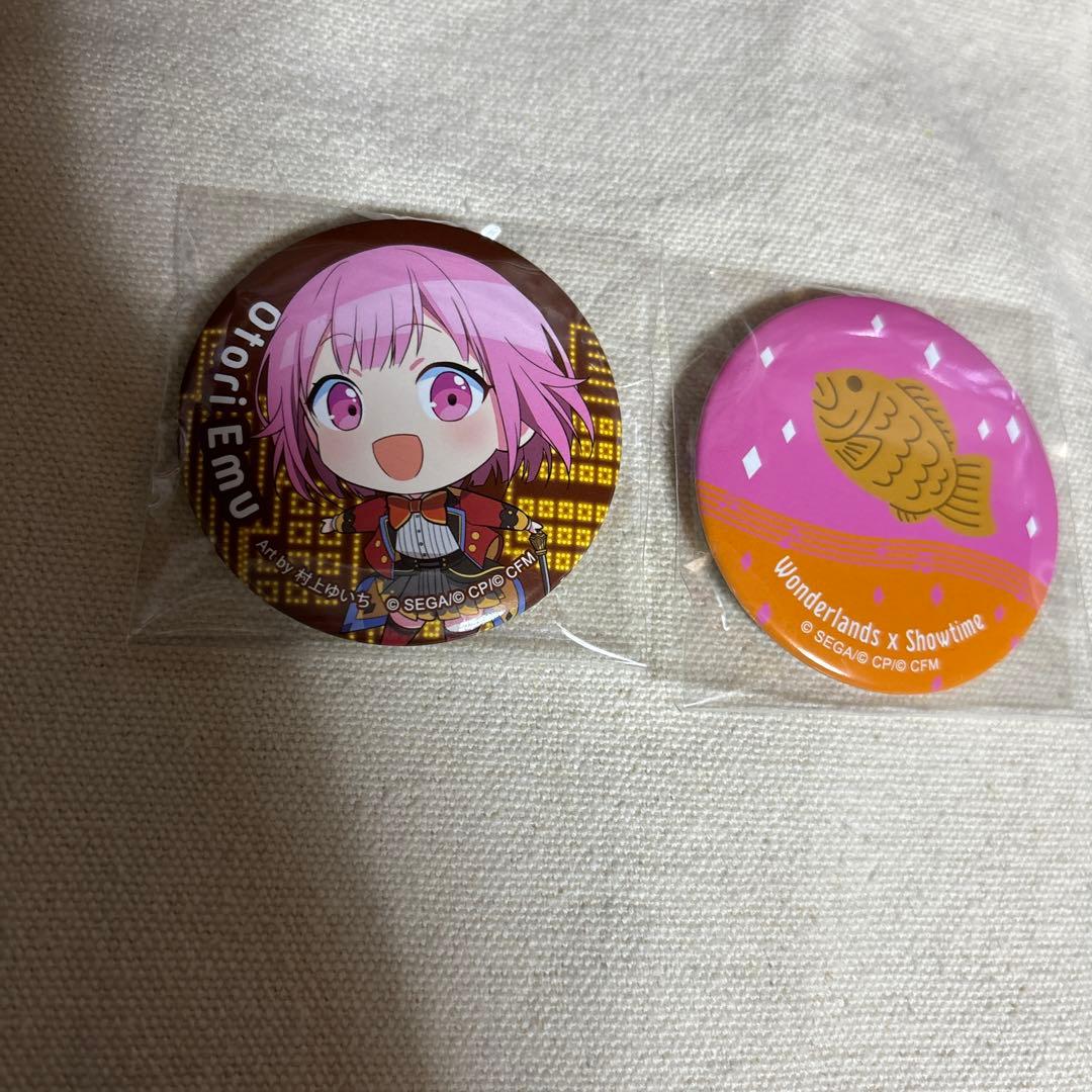 プロセカ 鳳えむ 色紙 缶バ キーホルダー ぱしゃこれ 10点セット