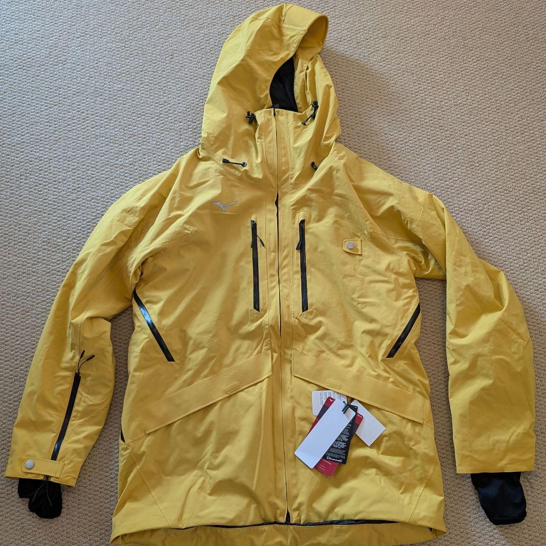 【70%オフ】新品 24-25 ミズノ アンファジーパーカー イエロー XL