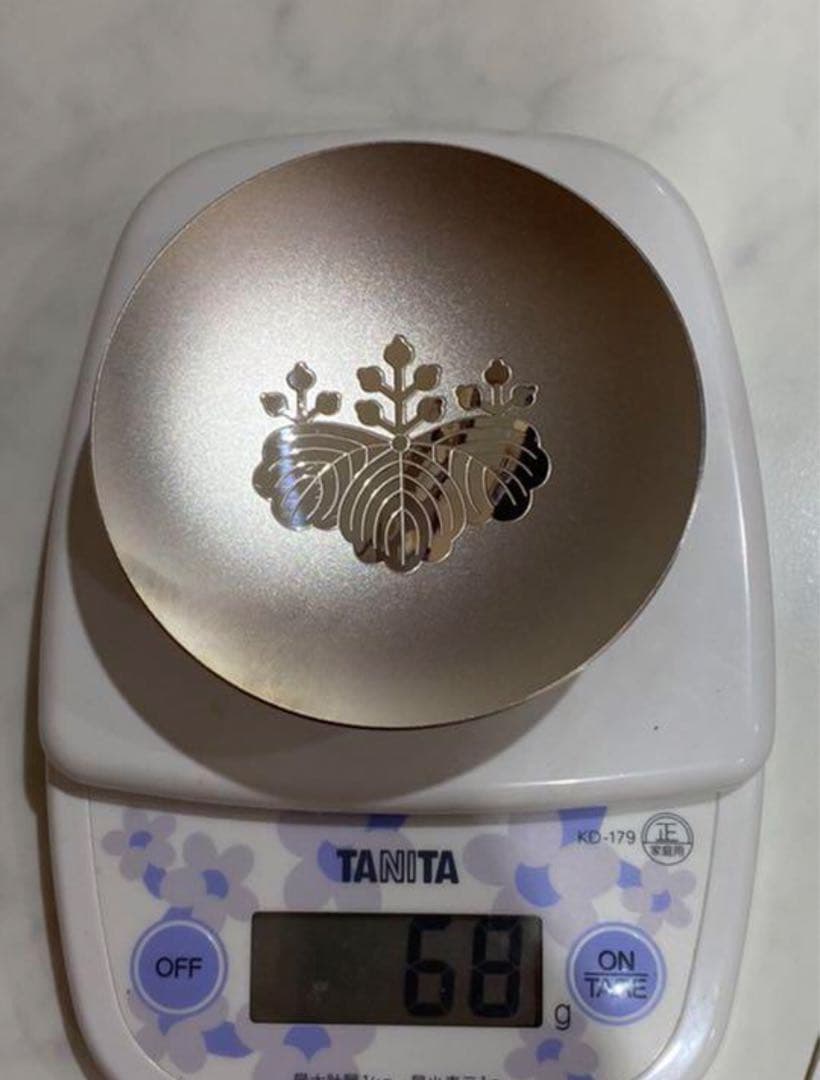 銀杯　SILVER　総重量163グラム 純銀 刻印 日ノ丸◇1000