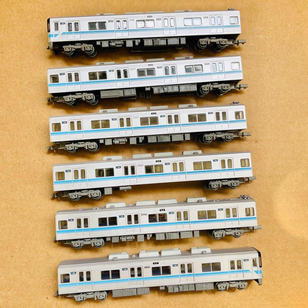 【美品】名古屋市営地下鉄 鶴舞線 3050形 6両セット TOMYTEC N