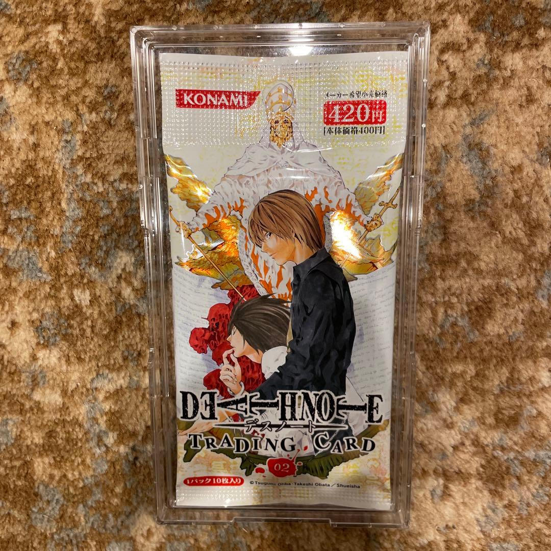 新品　未開封　カード　パック　デスノート　vol.2