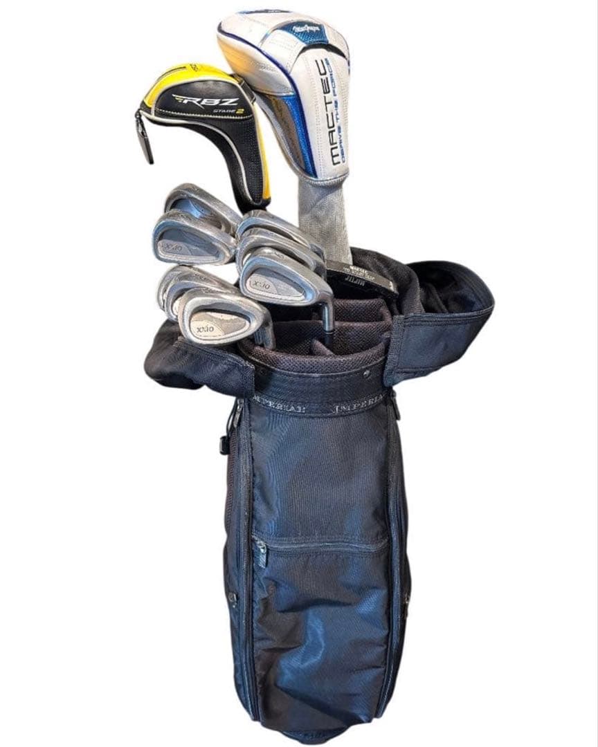 メンズ ゴルフクラブセット（テーラーメイド・ゼクシオ・ワールドイーグル）