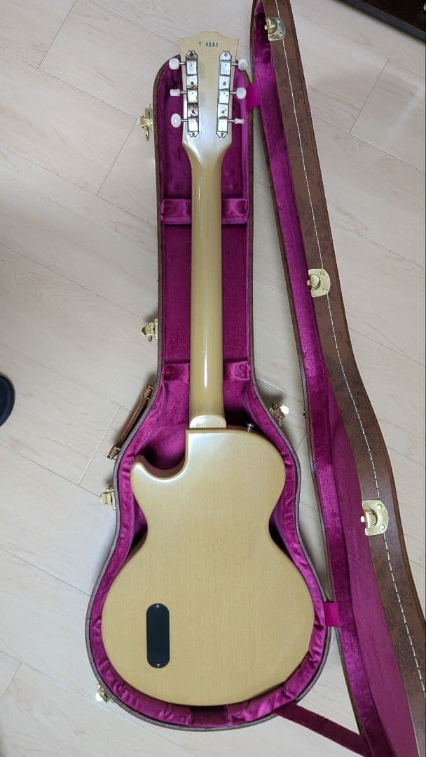 ギブソンカスタムショップ　ヒスコレ レスポールジュニア 1957 TVイエロー