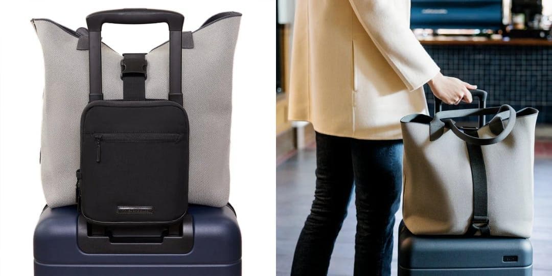 荷物をドッキングさせて移動を助ける。変身するオーガナイザーバッグ