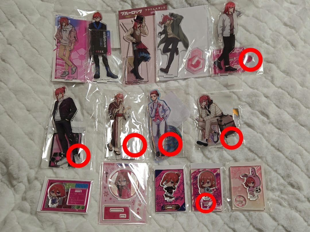 ブルーロック 千切豹馬 アクスタ 30個 まとめ売り