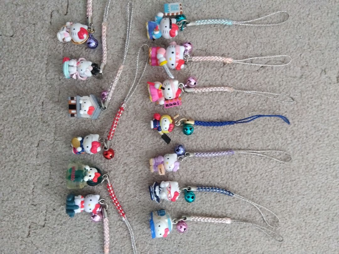 サンリオご当地キティキーホルダー　まとめ売り 94個セット