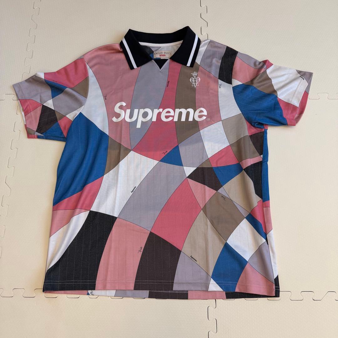 ウェア Supreme Emilio Pucci Soccer Jersey Pink