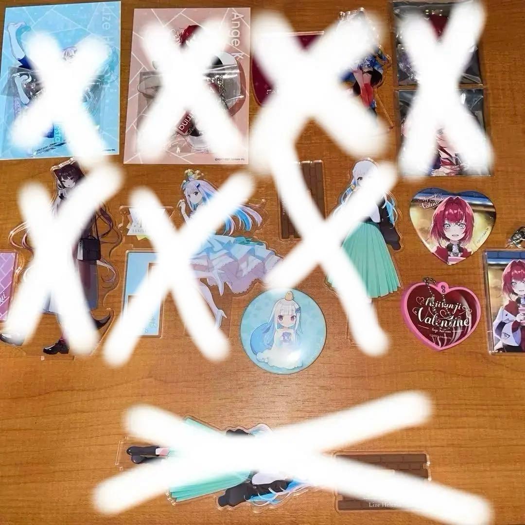 にじさんじ　さんばか　アンジュ　ヘルエスタ　戌亥とこ　タペストリー　アクリル　缶