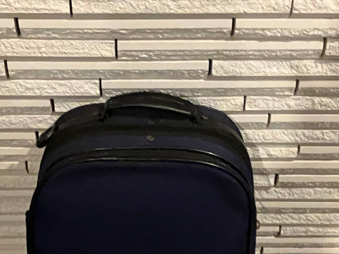 タイムセール★スーパーライト　バイオリン　紺色　ケース　長方形